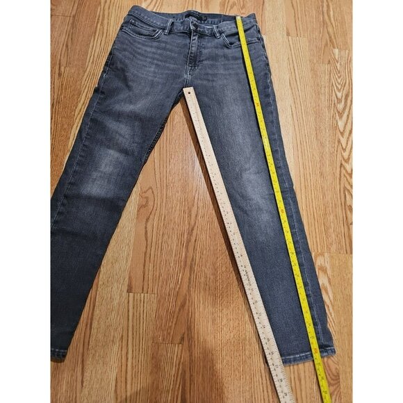 ALT Bella Swan Banana Republic Jeans Women 31 Gray High-Rise Skinny Fit Y2K - Picture 7 of 9